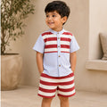 Sailor's Adventure Colorblock Co-ord Set | Minilova