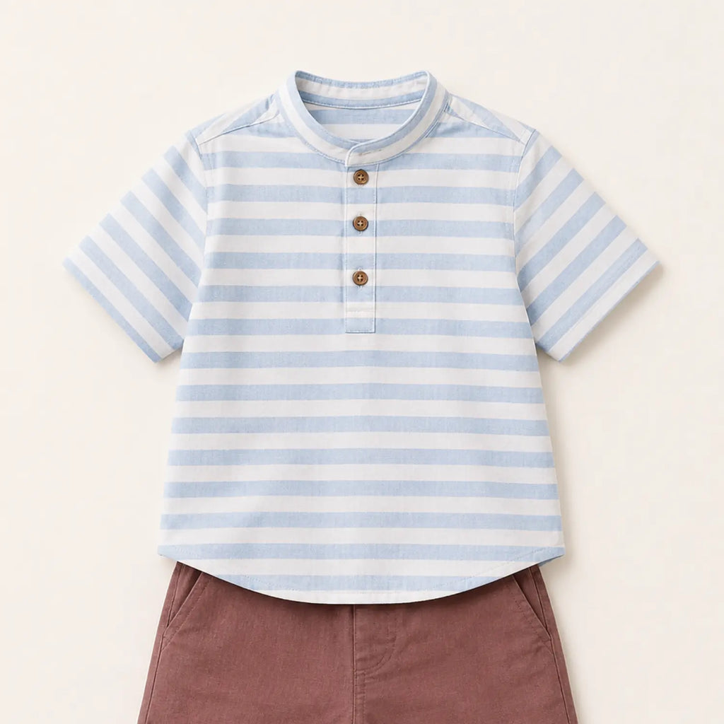 Skyline Breeze Stripe Co-ord Set | Minilova