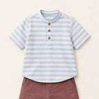 Skyline Breeze Stripe Co-ord Set | Minilova