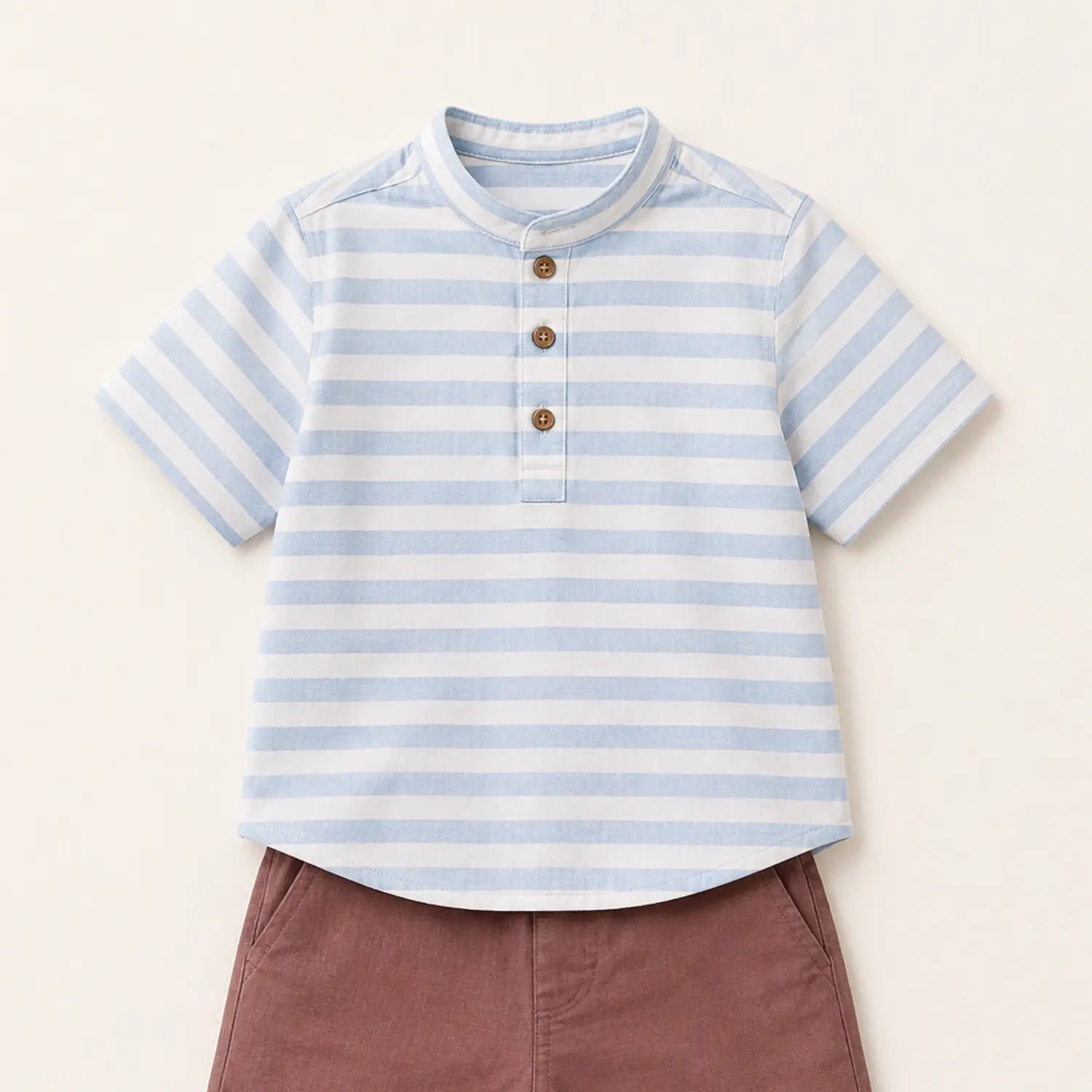 Skyline Breeze Stripe Co-ord Set | Minilova