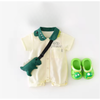 Dino Buddy Baby Boy Romper Set with Sling Bag | Minilova
