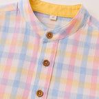 Sunbeam Pastel Check Co-ord Set | Minilova