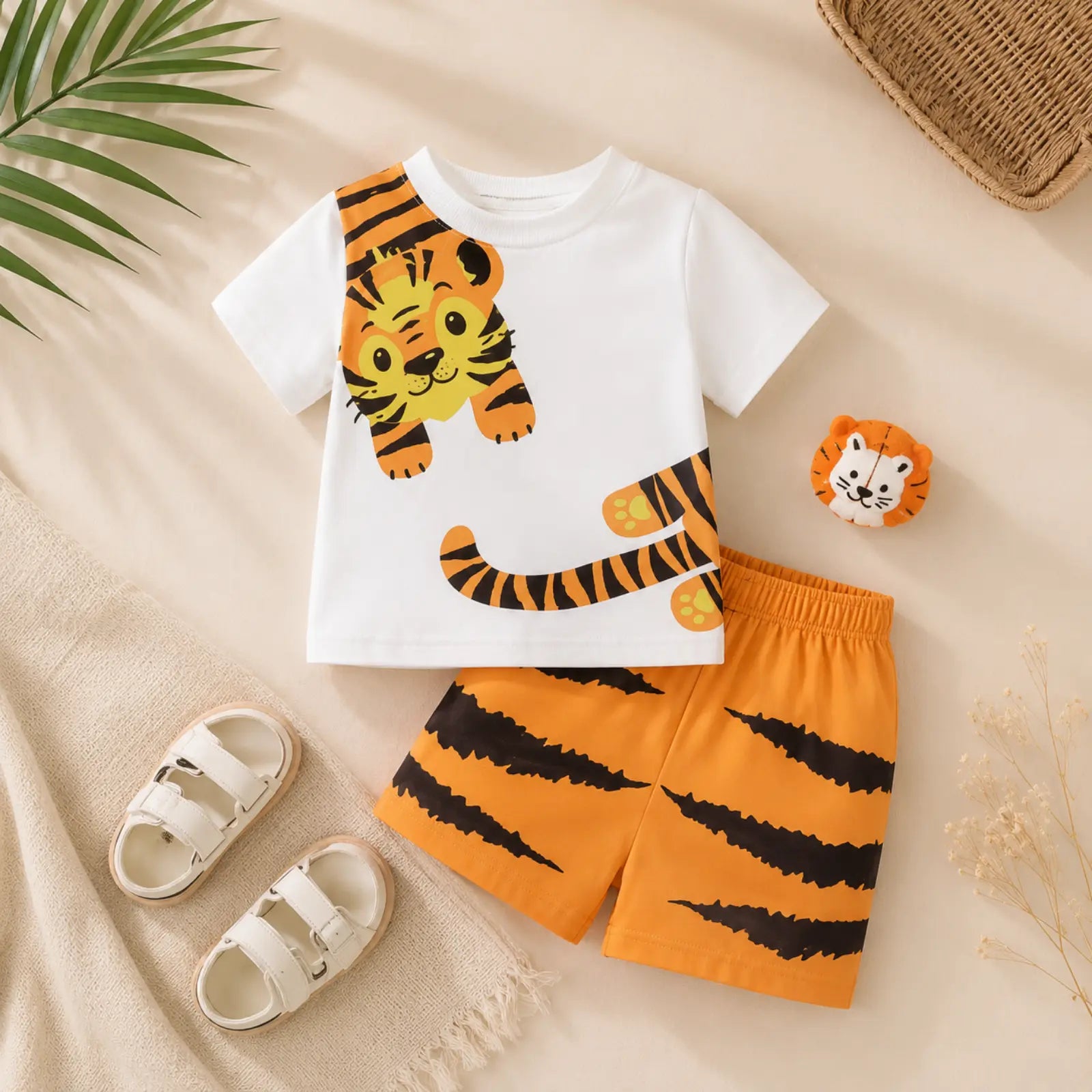 Roaring Tiger Adventure Co-ord Set | Minilova