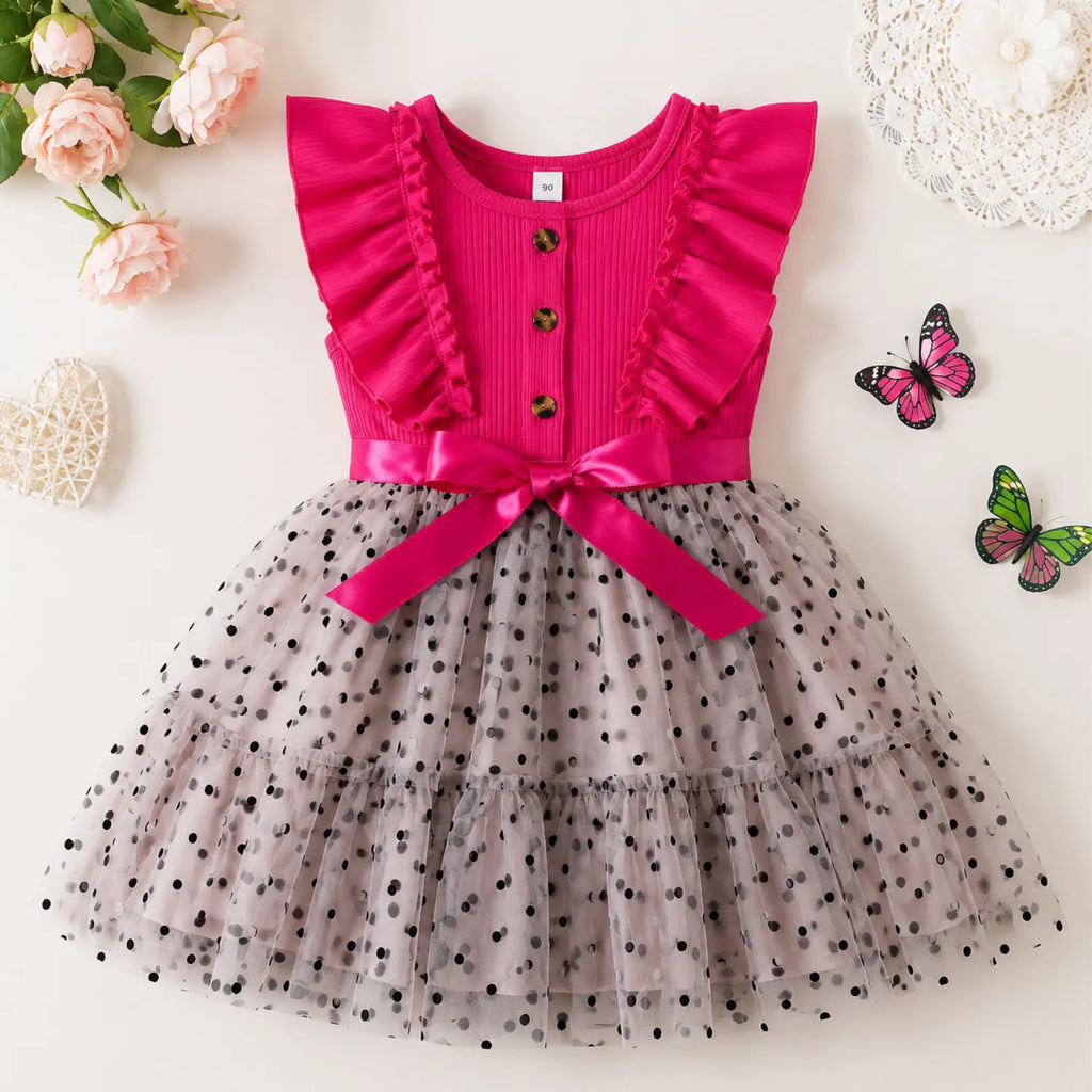 Little Diva Polka Dress | Minilova