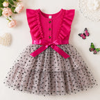 Little Diva Polka Dress | Minilova