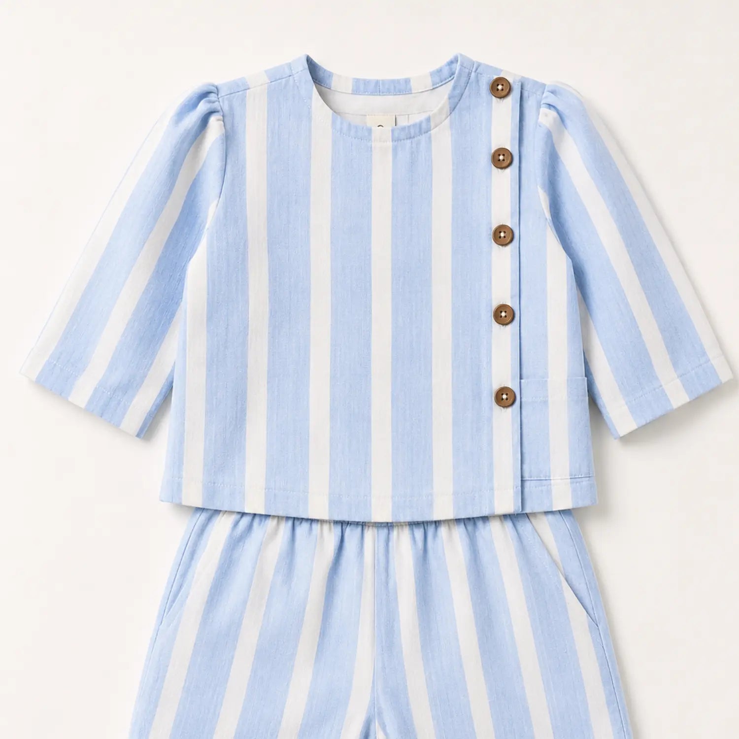 Cloud Stripe Heritage Co-ord Set | Minilova