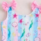 Mermaid Lagoon Ruffle Swimsuit | Minilova