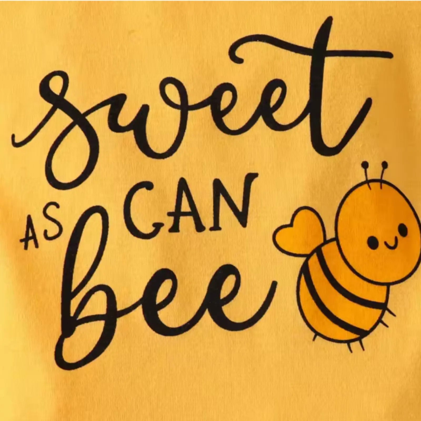 Sweet As Can Bee Baby Girl Shorts Set | Minilova