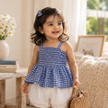 Little Blue Belle Summer Set for Baby Girls | Cute Girls Outfit