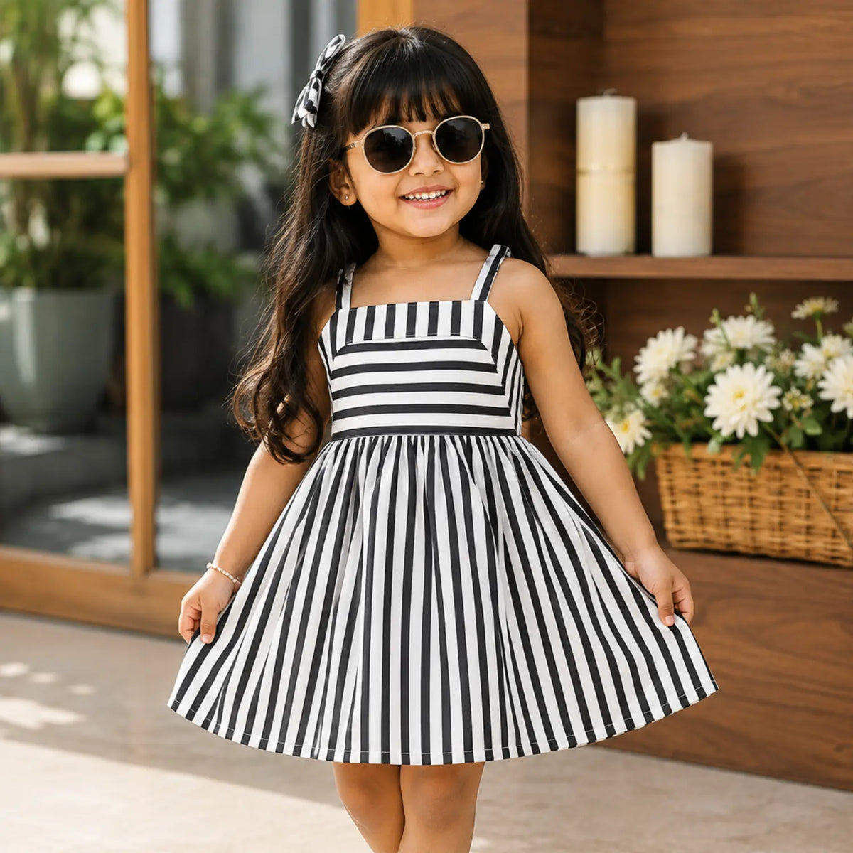 Little Audrey Stripe Dress | Minilova