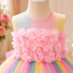 Candy Blossom Princess Gown for Girls | Minilova