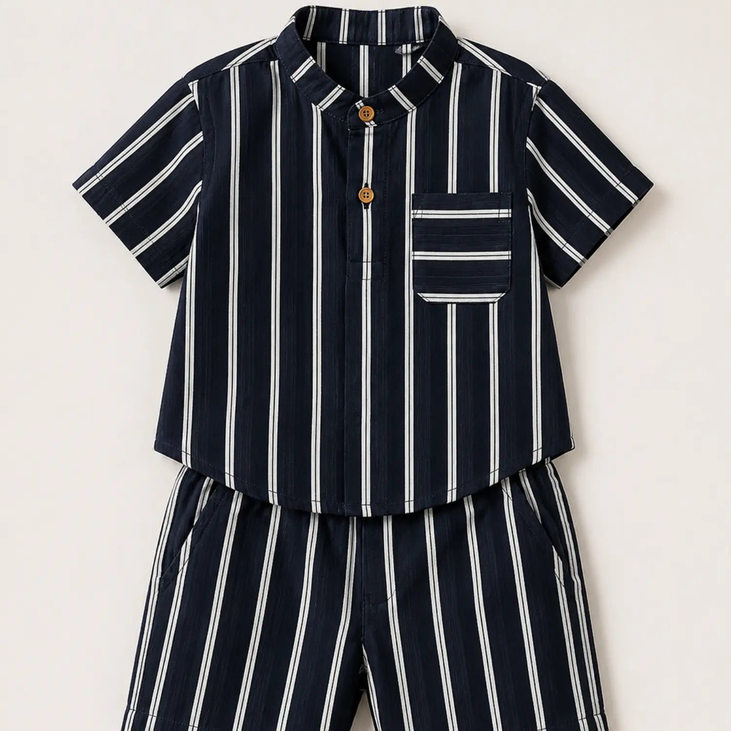 Midnight Voyager Stripe Co-ord Set | Minilova