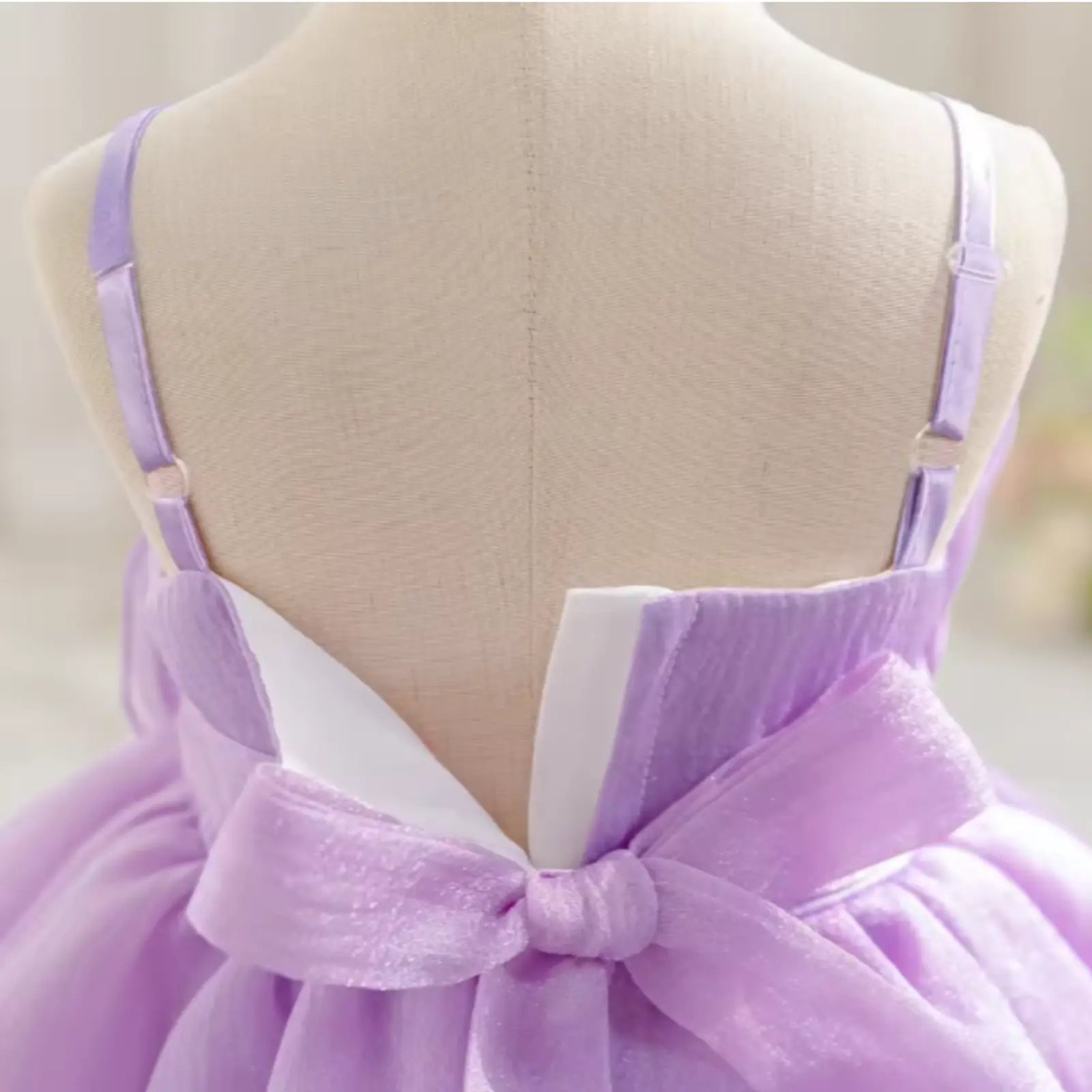 Lilac Bloom Party Dress for Girls | Minilova