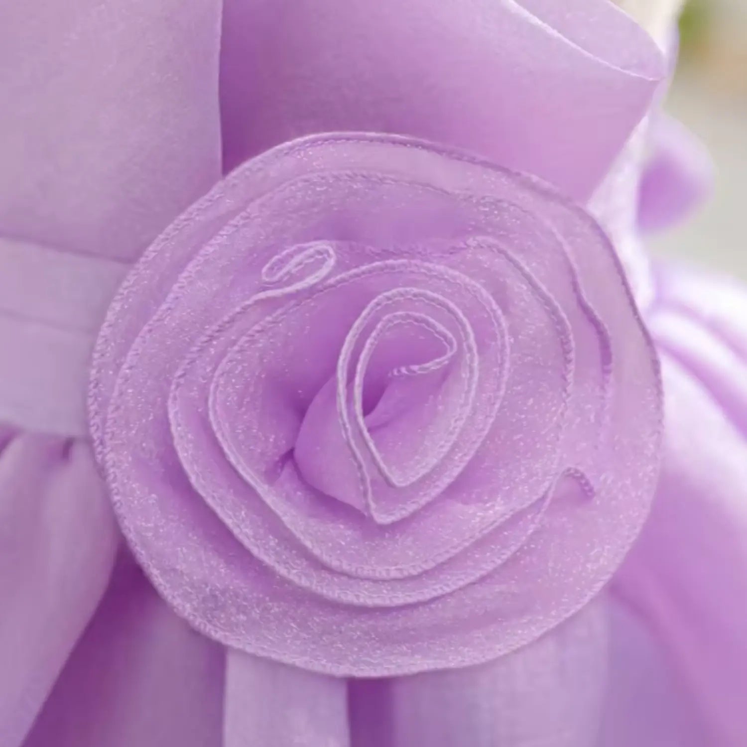 Lilac Bloom Party Dress for Girls | Minilova