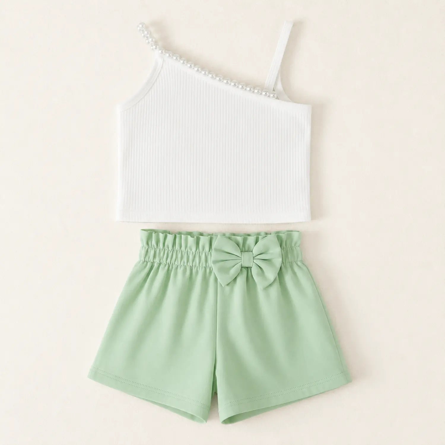 Mint Bow Chic Summer Set | Minilova