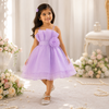 Lilac Bloom Party Dress for Girls | Minilova