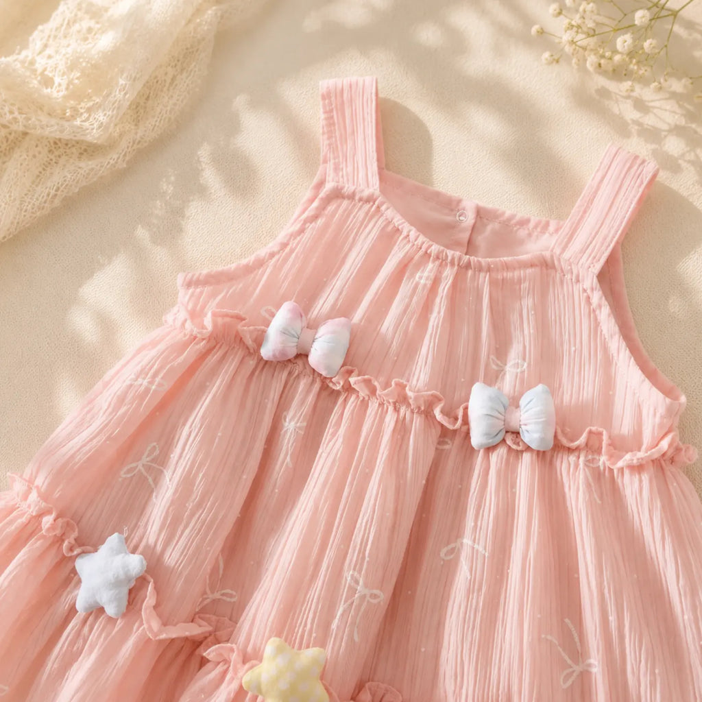 Twinkle Star Blush Dress | Minilova