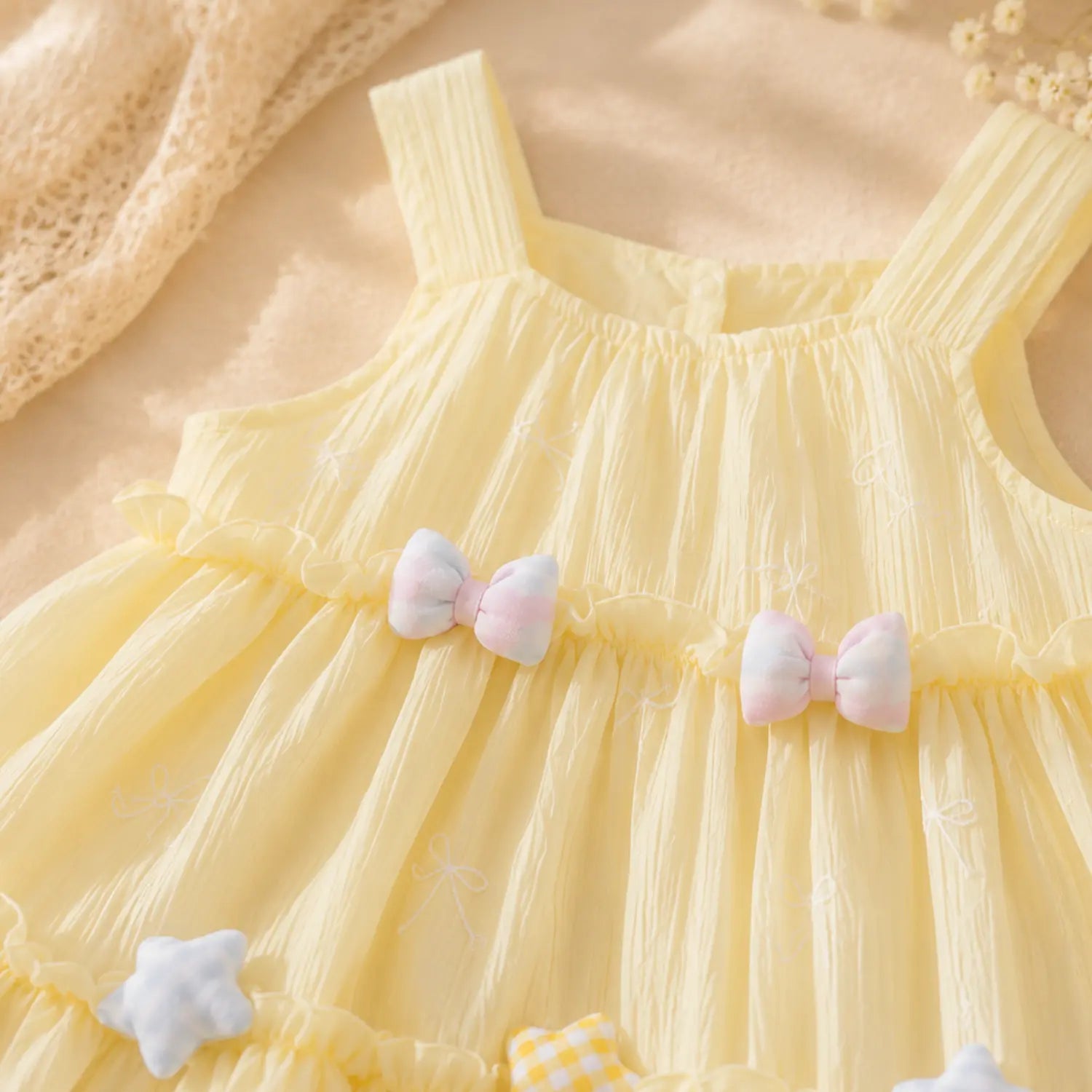 Twinkle Star Blush Dress | Minilova