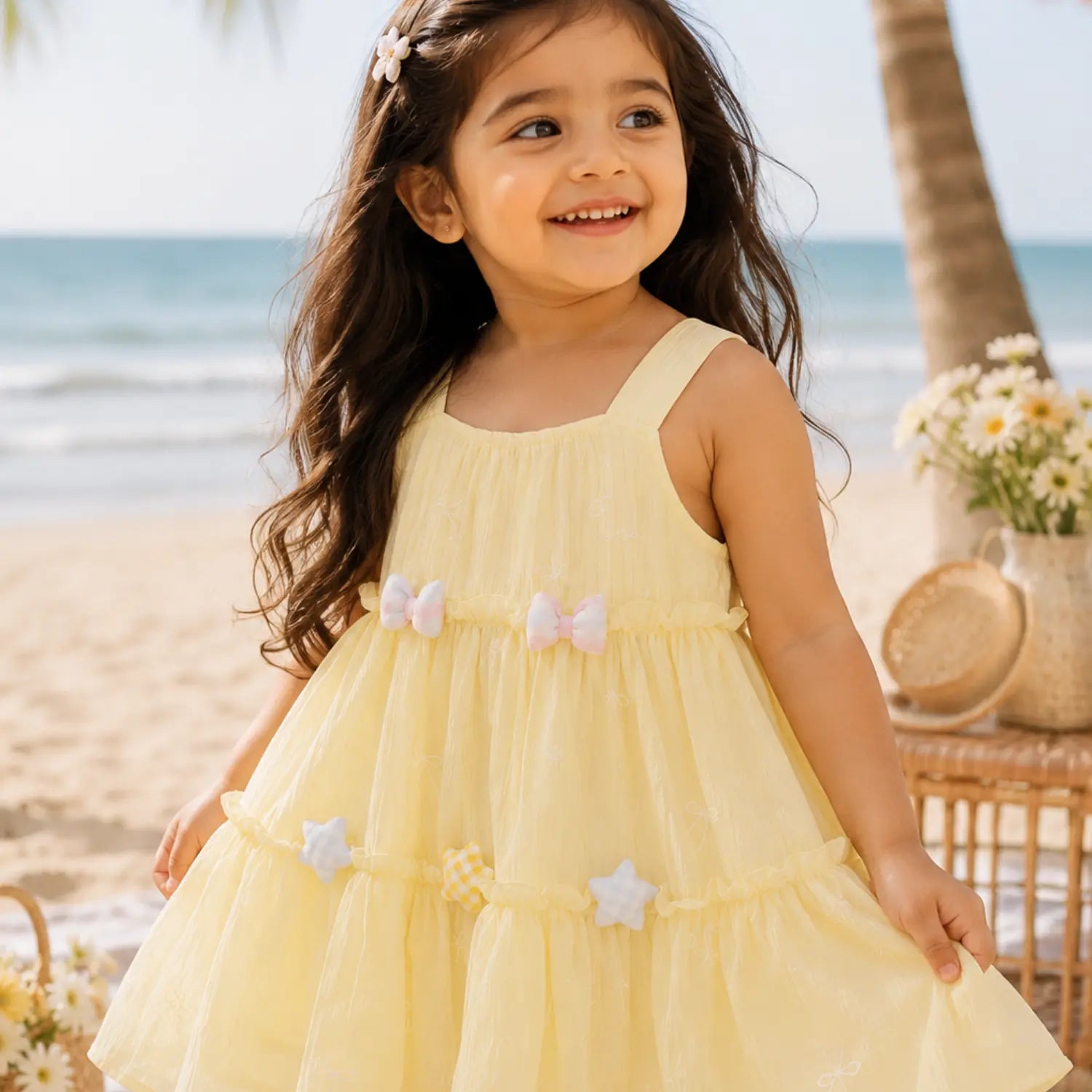 Twinkle Star Blush Dress | Minilova