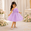 Lilac Bloom Party Dress for Girls | Minilova