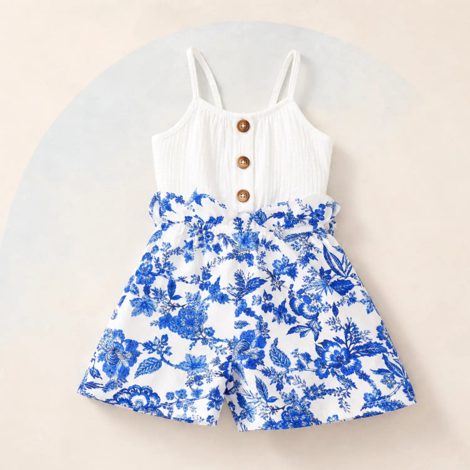 Santorini Bloom Co-ord Set | Minilova