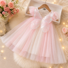 Butterfly Whimsy Princess Dress for Girls | Minilova