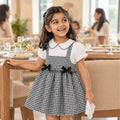 Gingham Bow Belle Set | Minilova