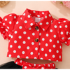 Polka Pop Mini Girls Skirt Set | Minilova